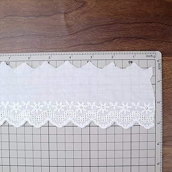 スカート epine lace cotton panier white épine lace cotton panier white